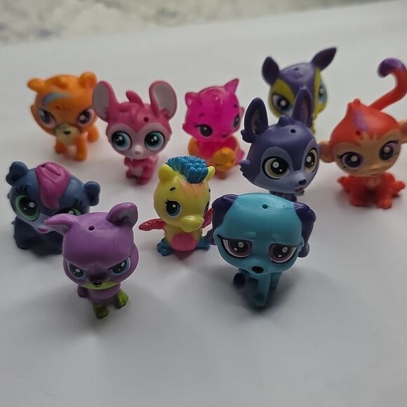 LPS Littlest Pet Shop Mini Animal Figurine Toy Bundle - Picture 4 of 17